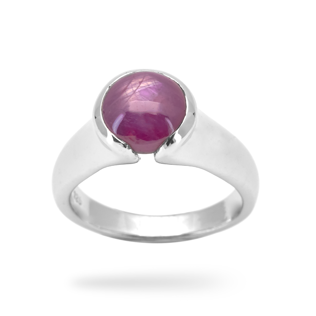 Bague rubis argent Sarah